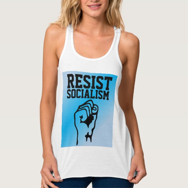 REGATA SOCIALISMO RESISTENTE, CAMISAS-T ANTISOCIALISMO (Frente)