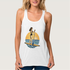 Regata SUP Sunset Paddle |  Paddleboard Beach Graphic
