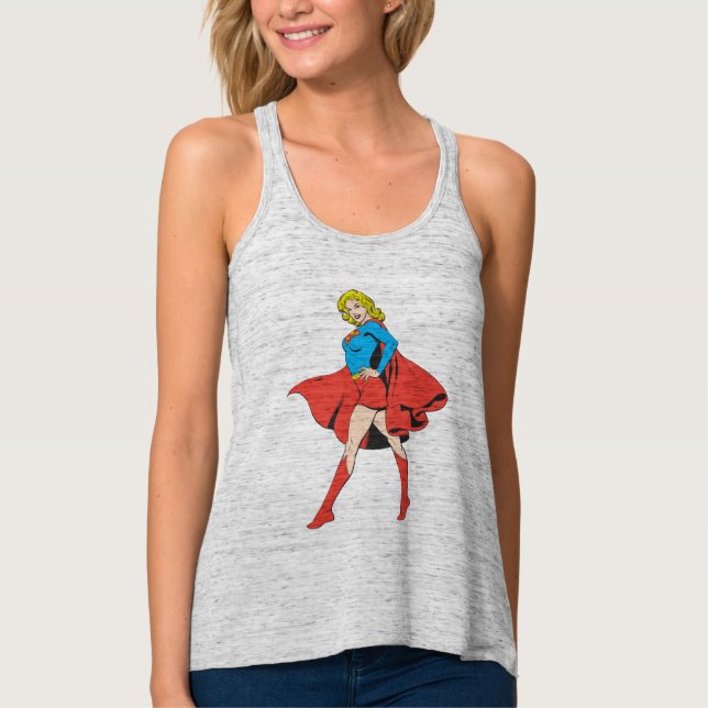 Regata Supergirl Ataca uma Alça (Frente)