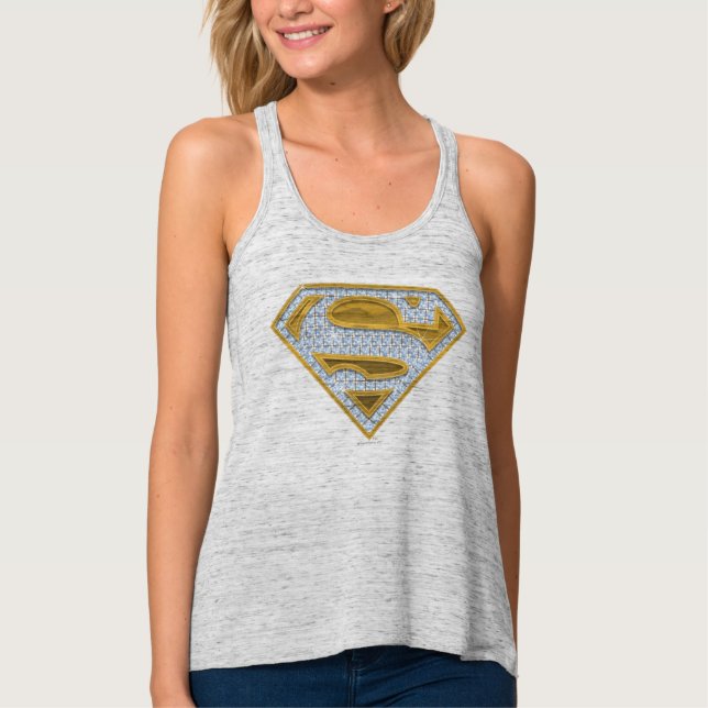 Regata Supergirl Blue Jewels (Frente)
