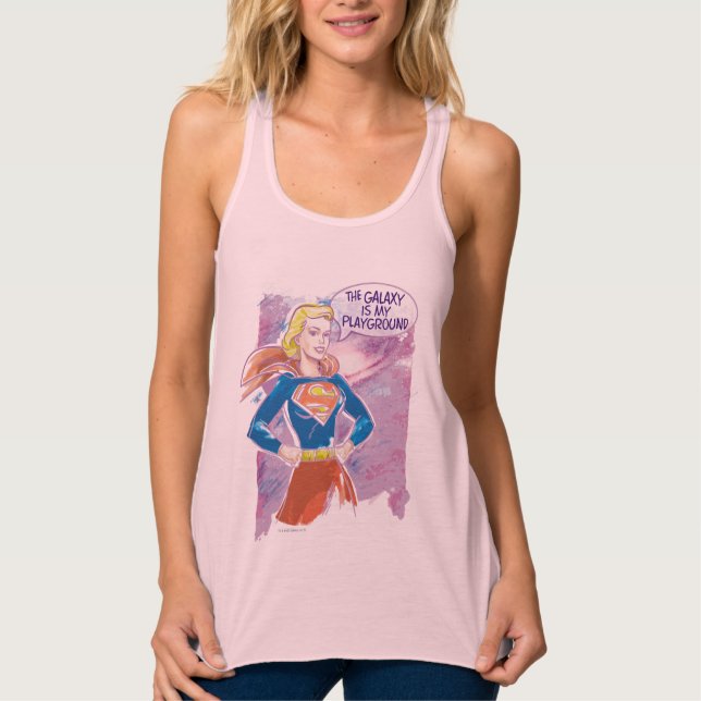 Regata Supergirl Galaxy (Frente)