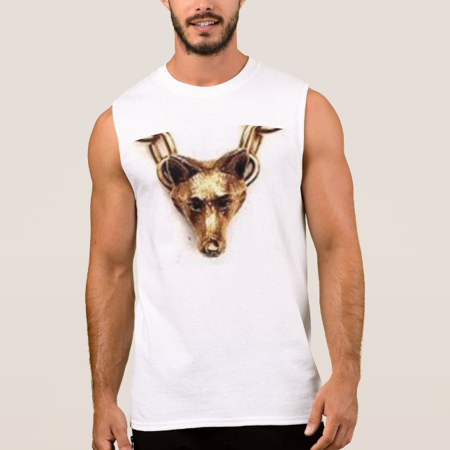 Regata T-shirt alto do Hanes dos homens (Frente)