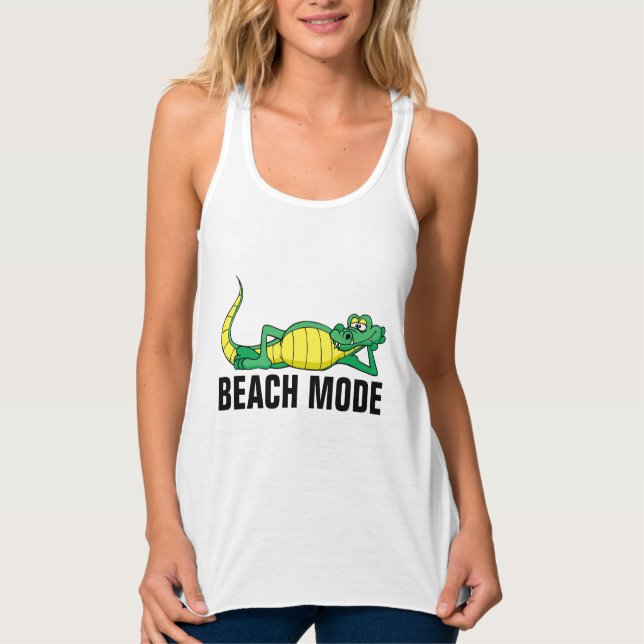 Regata T-Shirts ALLIGATOR DO MODO DE PRAIA (Frente)