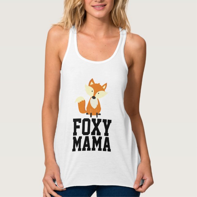 Regata T-Shirts FOXY MAMA FOX (Frente)