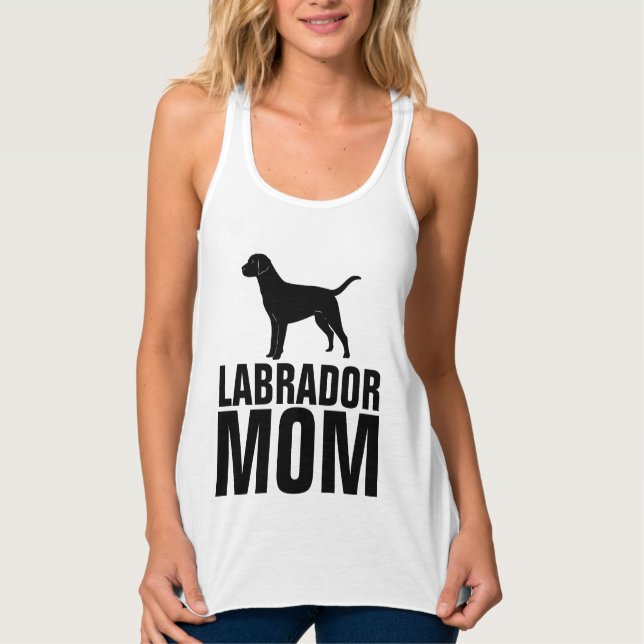 Regata t-shirtS LABRADOR DOG MOM (Frente)