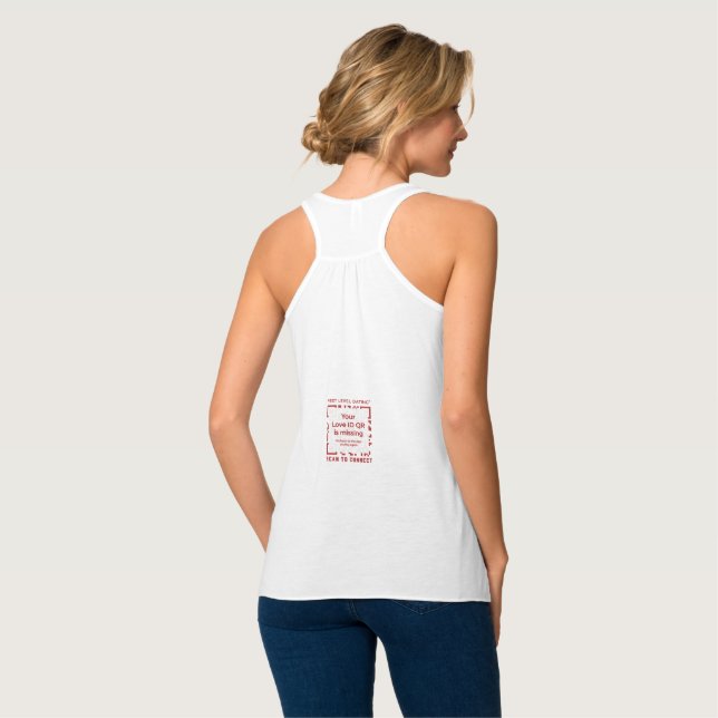 Regata Tanktop - QR - ORIGIN Collection (Parte Traseira Completa)