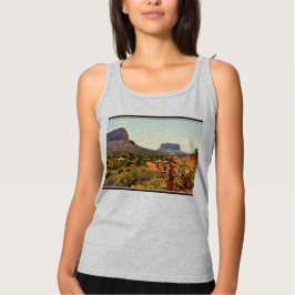 Regata Tanque básico feminino - Paisagem de Sedona