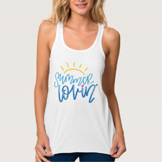 Regata Tanque do verão - camisola de alças das férias -