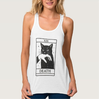 Regata Tarot Card Black Cat Shirt – Tarot Death Tee, Witc