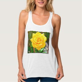 Regata Topo do Tanque Rosa Amarelo