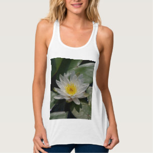 Regata Topo do Tanque Waterlily White Lotus
