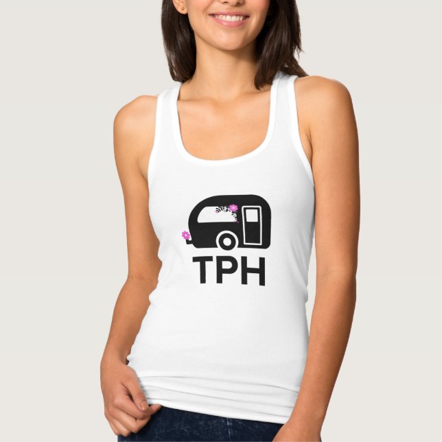 Regata trailer park housewives logo tank - promotional (Frente)