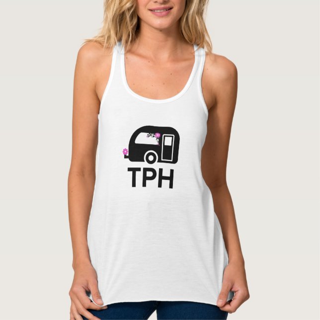 Regata trailer park housewives logo tank - promotional (Frente)