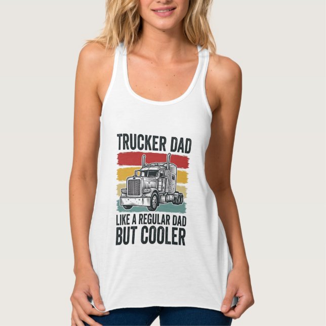 Regata Trucker Dad Like a Regular Dad But Cooler Shirt_1 (Frente)