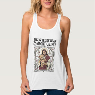 Regata Urso de pelúcia Jesus Objeto de conforto Urso de p