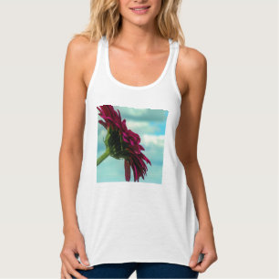 Regata Veste cor-de-rosa da flor