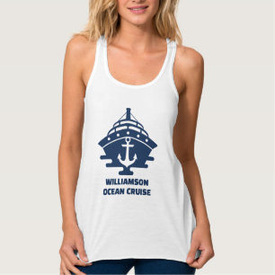 Regata Viagem de Cruzeiro de Praia Personalizado Âncora N