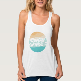 Regata vibrações de verão colorido vintage praia