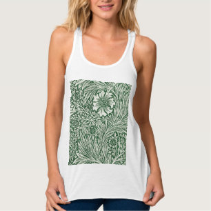 Regata william morris marigold verde floral flor
