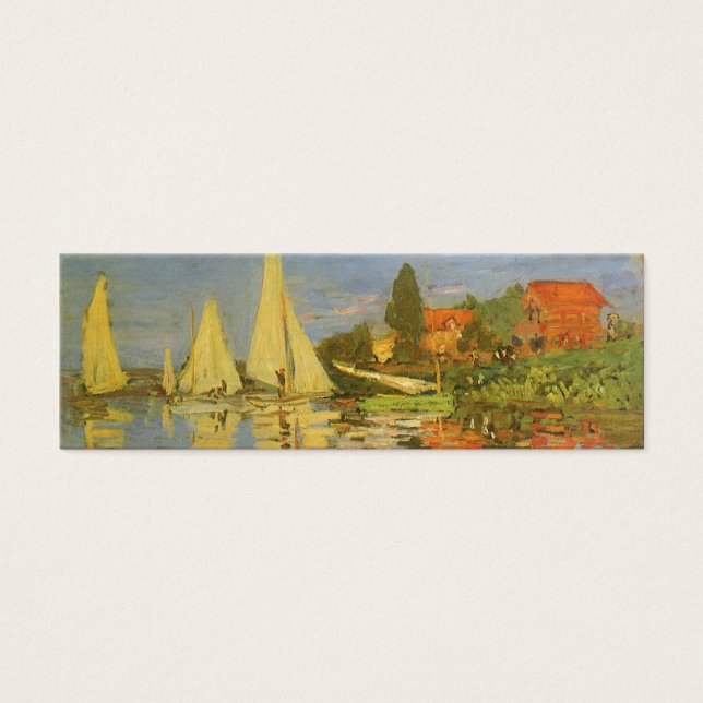 Regatta na Argentina por Claude Monet (Frente)