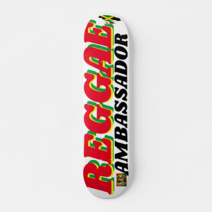 REGGAE AMBASSADOR 7, 3/4", skateboard Deck