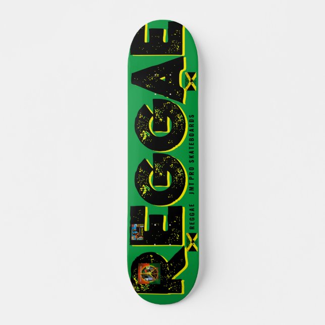 REGGAE JMT7, 3/4", skateboard Deck (Frente)