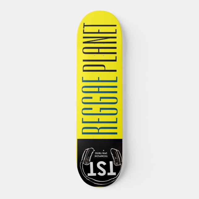 REGGAE PLANET Skateboard / JMT EUA (Frente)