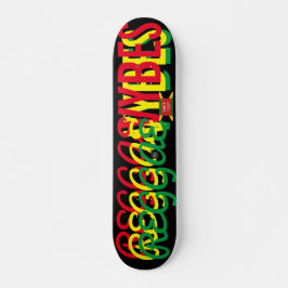 REGGAE VYBZ JMT 7, 3/4", skateboard Deck