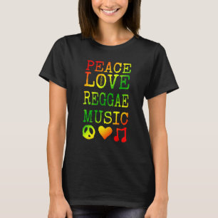 Regime de Camisas de Música de Paz, Amor e Reggae
