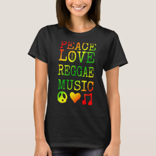 Regime de Camisas de Música de Paz, Amor e Reggae