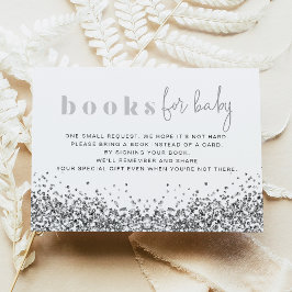 REGINA Livro de Glitter Sequins Prata Para Cartão