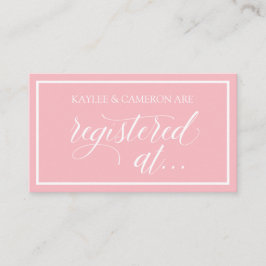 Registro De Casamento - Registrado Em Cartões - Ro