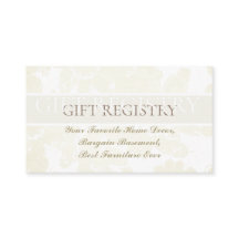 Registro de Presente de Casamento (com convite à M