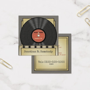 Registro de Vinilo Retro Rock