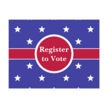 Registro Personalizável para Votar Cartões Postais