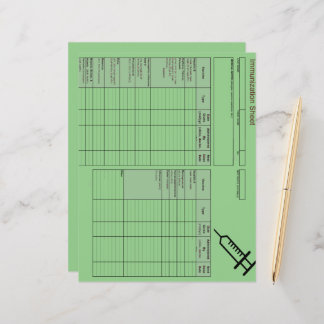 Registros de Imunização da Criatura Mais Justa - H