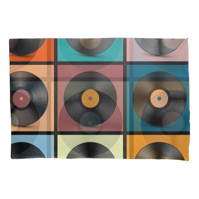 Registros de vinilo: conjunto retrô LP. (Frente)