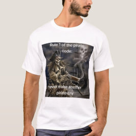 Regra 1 da Camiseta do Código Pirata