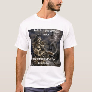 Regra 1 da Camiseta do Código Pirata