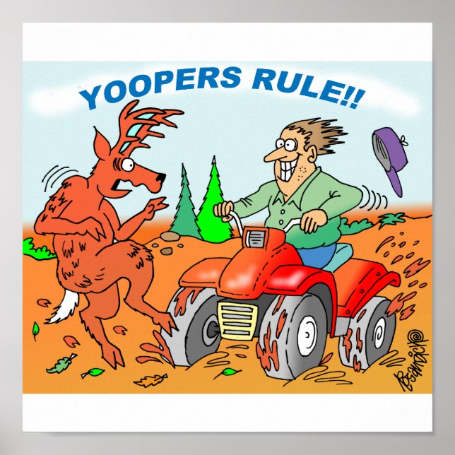 Regra dos Yoopers! Sauna Poster (Frente)