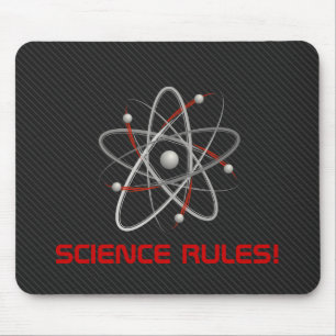 REGRAS CIENTÍFICAS! Atom (004a) Mousepads geek