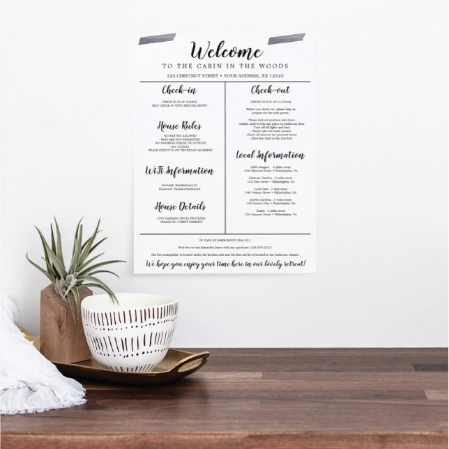 Regras da Casa do Guia de Boas-vindas do Aluguel d (Criador carregado)