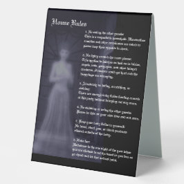 Regras da Casa Halloween