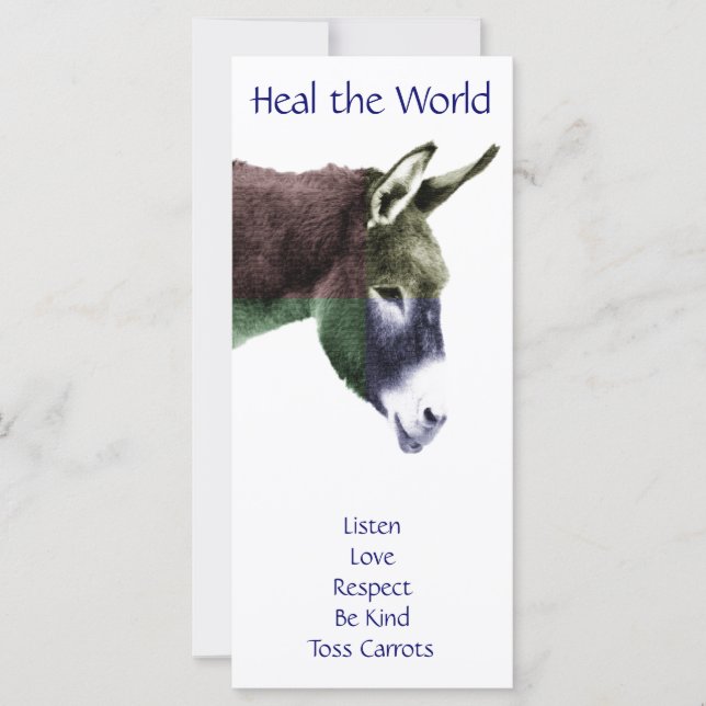 Regras de classe Burro faz do mundo um lugar melho (Frente)