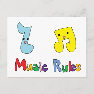 Regras de Música Notas de Música