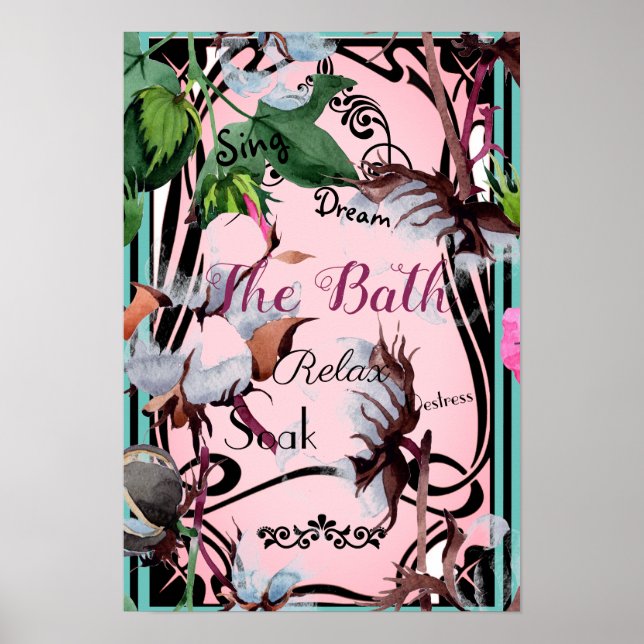 Regras de poster Bath (Frente)