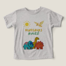 Regras dos dinossauros!
