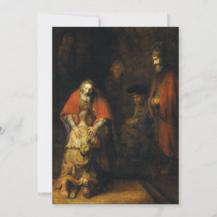 Regresso do Filho Prodígio por Rembrandt