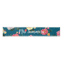 Régua Floral Personalizada