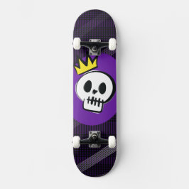 Rei Caveira – Skateboard Minimalista Punk
